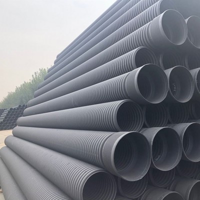 山东潍坊-聚乙烯材质双壁波纹管-市政工程施工排水管-价格